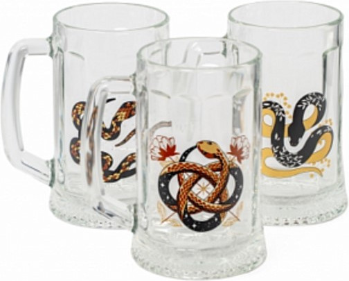 Изображение товара Пивная кружка ОСЗ Ладья. Золотые змейки 04C1144-54GS