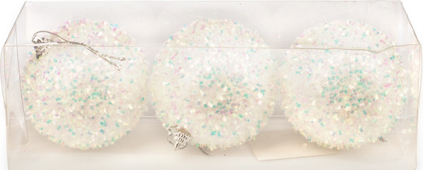 Изображение товара Набор шаров новогодних Ausini ES2415C-057 (3шт)