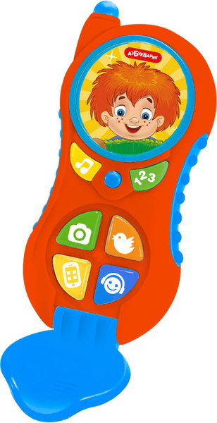 Изображение товара Развивающая игрушка Азбукварик Алло. Телефончик Антошки 3372