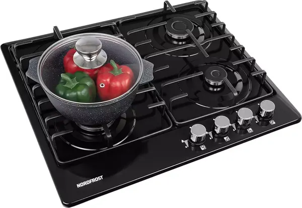 Изображение товара Газовая варочная панель Nordfrost HS 6040 B