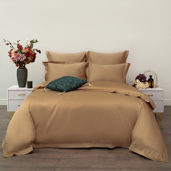 Изображение товара Комплект постельного белья Sofi de Marko Моно Евро / Евро-Мн-бз (бронзовый)