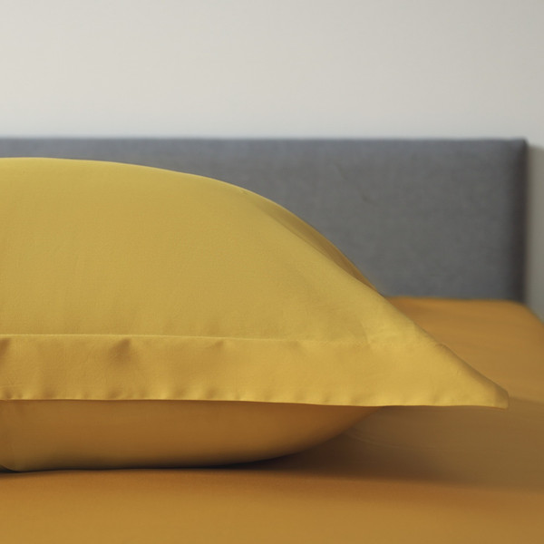 Изображение товара Комплект постельного белья Sofi de Marko Моно Евро Макси / Евро-МК-Мн-жл (желтый)