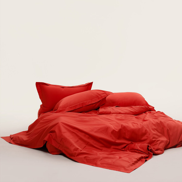 Изображение товара Комплект постельного белья Sofi de Marko Моно Евро / Евро-Мн-кор (коралловый)