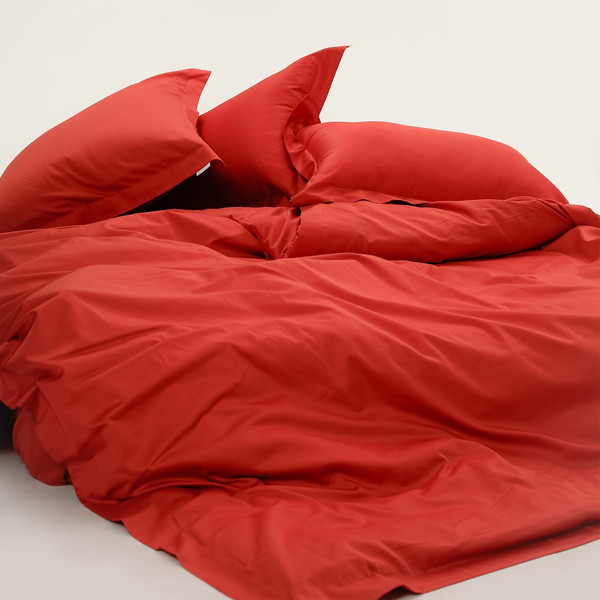 Изображение товара Комплект постельного белья Sofi de Marko Моно Евро Макси / Евро-МК-Мн-кор (коралловый)