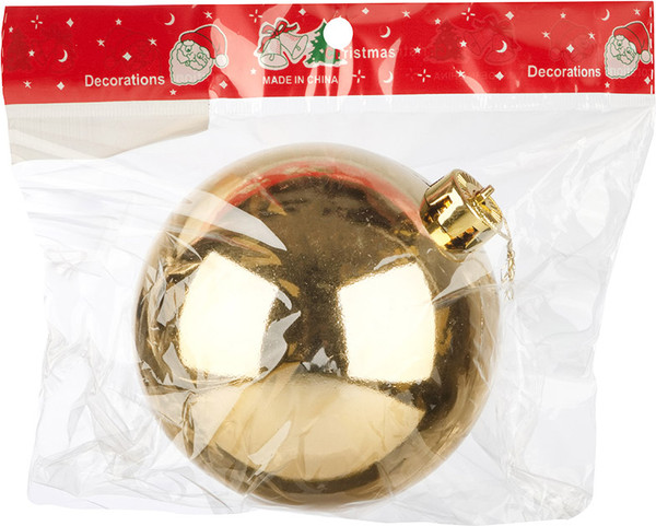 Изображение товара Шар новогодний Волшебная страна SYQA- 0123308 / 106330 (золотой)