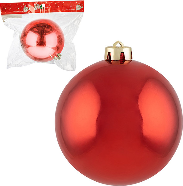 Изображение товара Шар новогодний Волшебная страна SYQA- 0123308 / 106329 (красный)