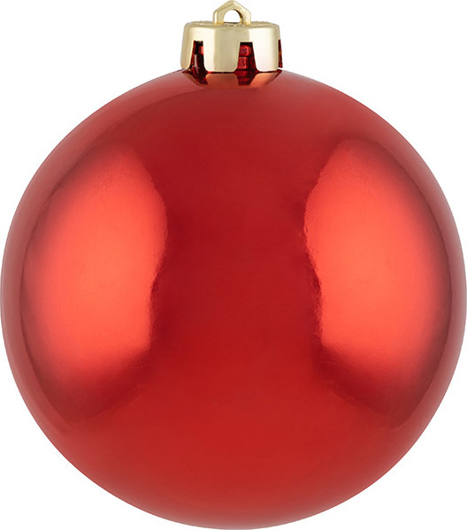 Изображение товара Шар новогодний Волшебная страна SYQA- 0123308 / 106329 (красный)