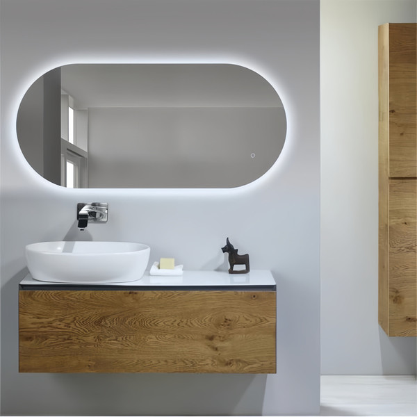 Изображение товара Зеркало Алмаз-Люкс Seoul 11050s-6 (с подсветкой и сенсорной кнопкой)