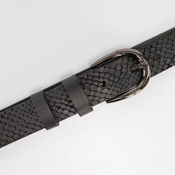 Изображение товара Ремень женский Poshete 665-2503-01124-BLK (черный)