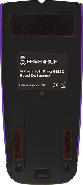 Изображение товара Детектор скрытой проводки Ermenrich Ping SM30 / 83835 (фиолетовый)