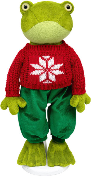 Изображение товара Мягкая игрушка Budi Basa Жорик Кваковский в свитере с орнаментом / Kva16-11