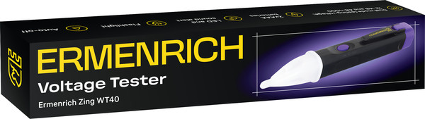 Изображение товара Индикатор напряжения Ermenrich Zing WT40 / 83820 (фиолетовый)