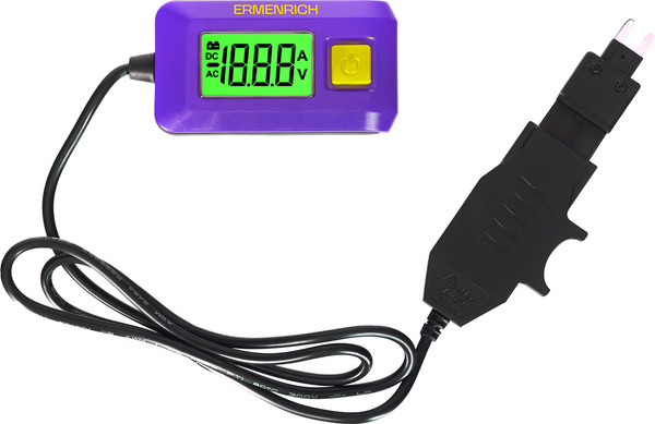 Изображение товара Тестер розетки Ermenrich Zing CT30 / 83824 (фиолетовый)