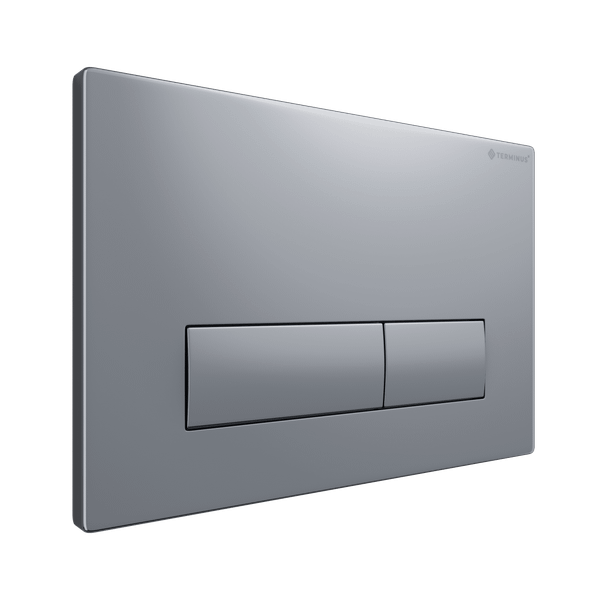 Изображение товара Кнопка для инсталляции Terminus Classic Прямоугольник 72K24x16C (хром)