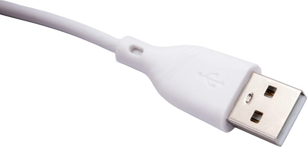 Изображение товара Кабель Cablexpert CCB-USB2-AMCMO1-1MW (1м, белый)