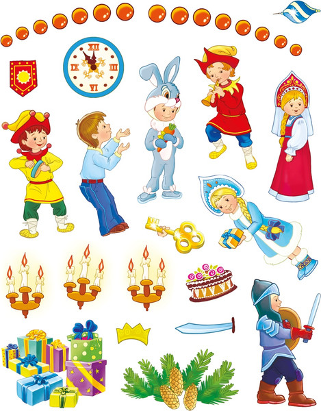 Изображение товара Развивающий плакат Махаон С Новым годом! С наклейками, мягкая обложка