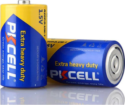 Изображение товара Комплект батареек Pkcell D R20 / R20P-2B (2шт)