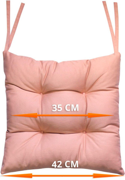 Изображение товара Подушка на стул MATEX Simplex / 49-265 (светло-розовый)