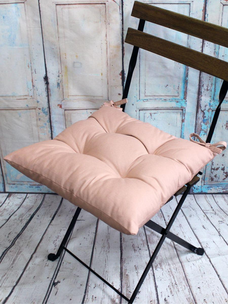 Изображение товара Подушка на стул MATEX Simplex / 49-265 (светло-розовый)