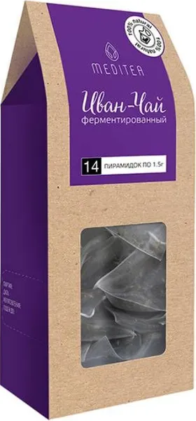 Изображение товара Чайный напиток Meditea Иван-чай Кипрей ферментированный (14x1.5г)