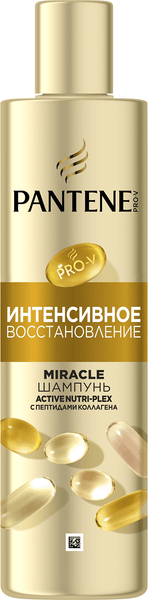 Изображение товара Шампунь для волос PANTENE Pro-V Miracles Интенсивное восстановление (250мл)
