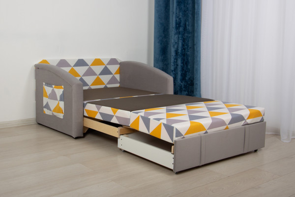 Изображение товара Диван DiArt Кеша 800 (велюр Otto Yellow/магия 53)