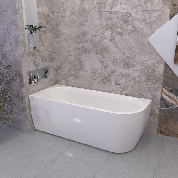 Изображение товара Ванна акриловая Radomir Вальс 3/4 170x75 / 1-01-2-1-1-345К (левый)