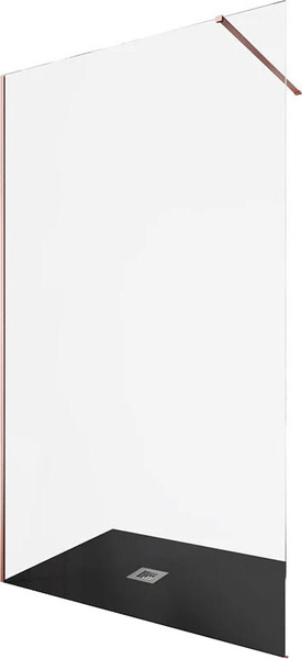 Изображение товара Душевая стенка Allen Brau Infinity 1 3.21029.60 / 323821 (медь браш)