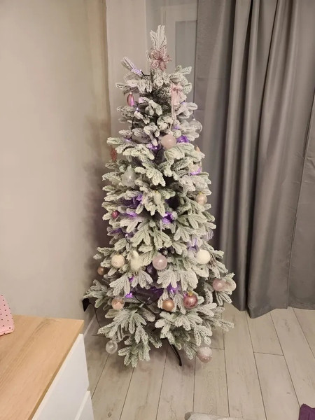 Изображение товара Ель искусственная National Tree Company Королевская заснеженная КРЛ/ЗС-220 (220см)