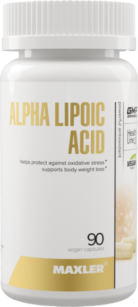 Изображение товара Жирные кислоты Maxler Alpha Lipoic Acid 100мг (90 капсул)