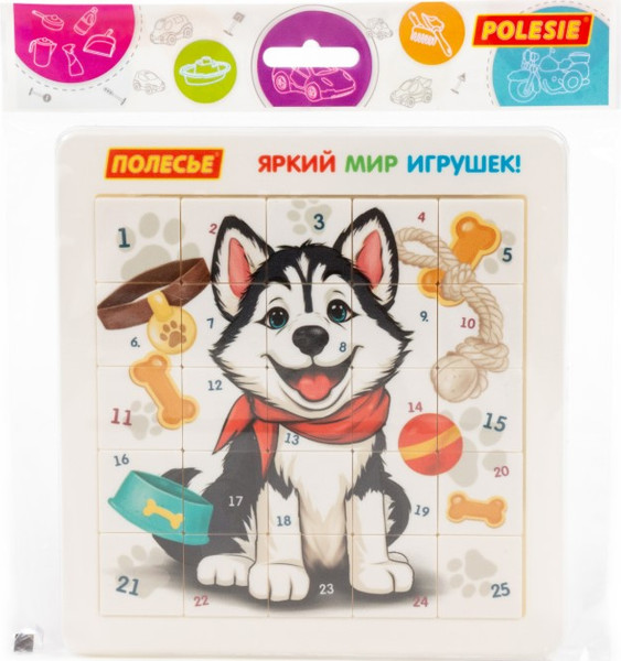 Изображение товара Развивающая игра Полесье Щенок / 23166