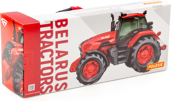 Изображение товара Трактор игрушечный Полесье Belarus с лесовозом и манипулятором / 96494