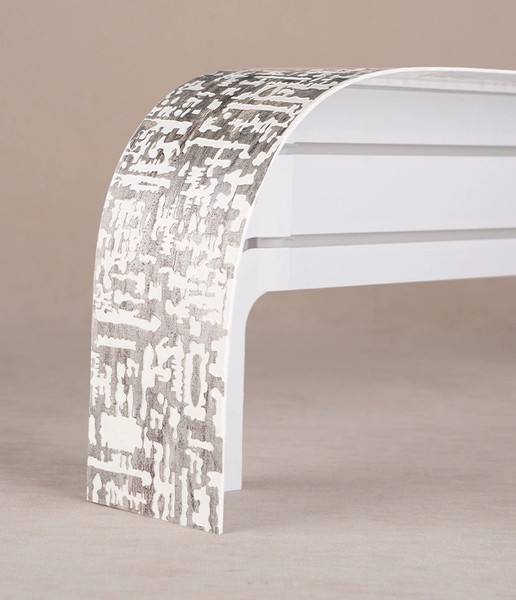 Изображение товара Карниз для штор LEGRAND Бруно 7см 2м 2р с поворотами / 58139433 (серебро/патина)