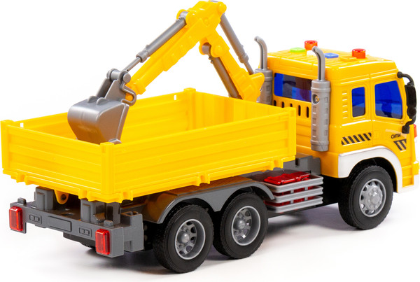 Изображение товара Экскаватор игрушечный Полесье Сити / 95992 (желтый)