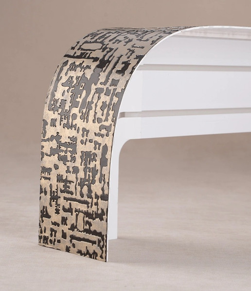 Изображение товара Карниз для штор LEGRAND Бруно 7см 2м 2р с поворотами / 58139429 (черный/золотой)