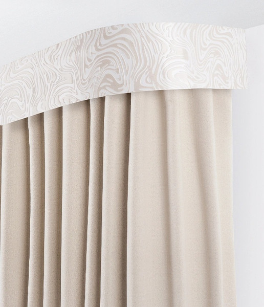 Изображение товара Карниз для штор LEGRAND Глэдис 7см 2м 2р с поворотами / 58139328 (мокко)