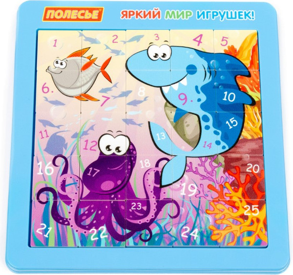 Изображение товара Развивающая игра Полесье Морские обитатели №1 / 25078