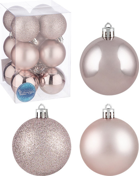 Изображение товара Набор шаров новогодних Волшебная страна SYQA-0123165-05 / 106324 (12шт)