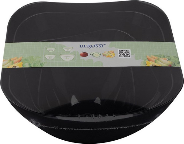 Изображение товара Набор салатников Berossi Рондо 109562 (4шт, черный)