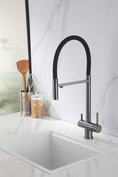 Изображение товара Смеситель Abber Wasser Kreis AF81141NG (никель)