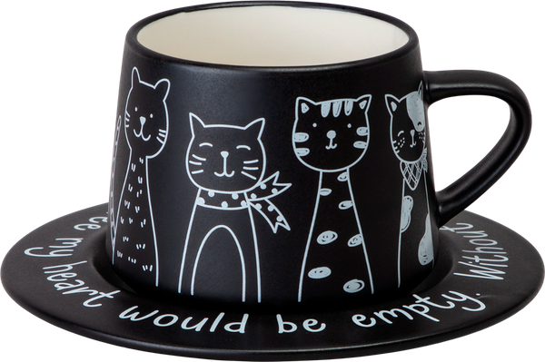Изображение товара Чашка с блюдцем Lefard Коты 756-475