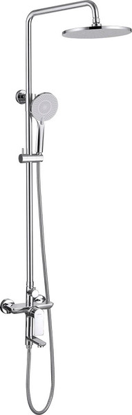 Изображение товара Душевая система со смесителем Abber Weiss Insel AF8016N (хром)