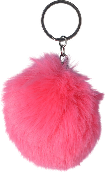 Изображение товара Брелок Sima-Land Пушистик на кольце. Фламинго. Прекрасное рядом! / 10686525