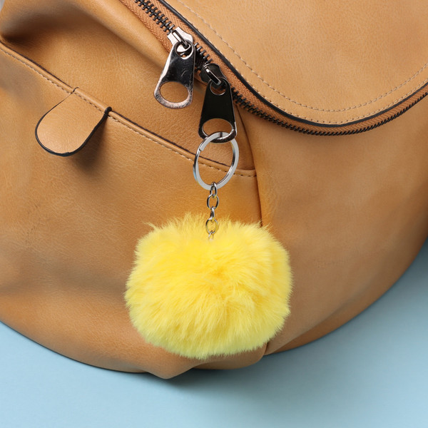 Изображение товара Брелок Sima-Land Пушистик на кольце. Цыпленок. Ты тоже солнышко? / 10686527