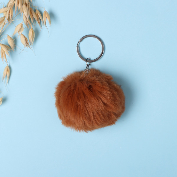 Изображение товара Брелок Sima-Land Пушистик на кольце. Капибара. Весь мир для тебя! / 10686524