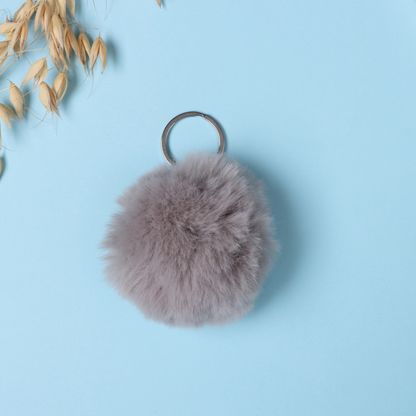 Изображение товара Брелок Sima-Land Пушистик на кольце. Ежик с бабочкой. Я не колючий! / 10686522