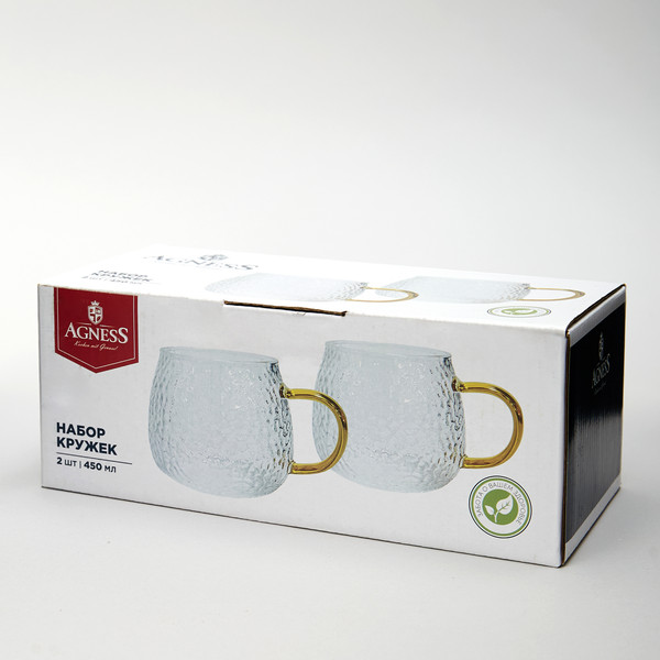 Изображение товара Набор кружек Agness 887-275 (2шт)