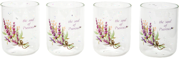 Изображение товара Набор стаканов Agness Душа Прованса 887-283 (4шт)