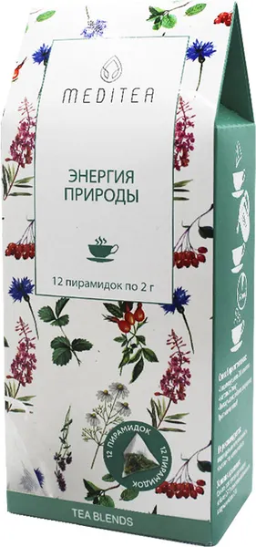 Изображение товара Чайный напиток Meditea Энергия природы (12x2г)