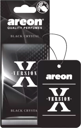 Изображение товара Ароматизатор автомобильный Areon X Version Black Crystal / ARE-AXV10